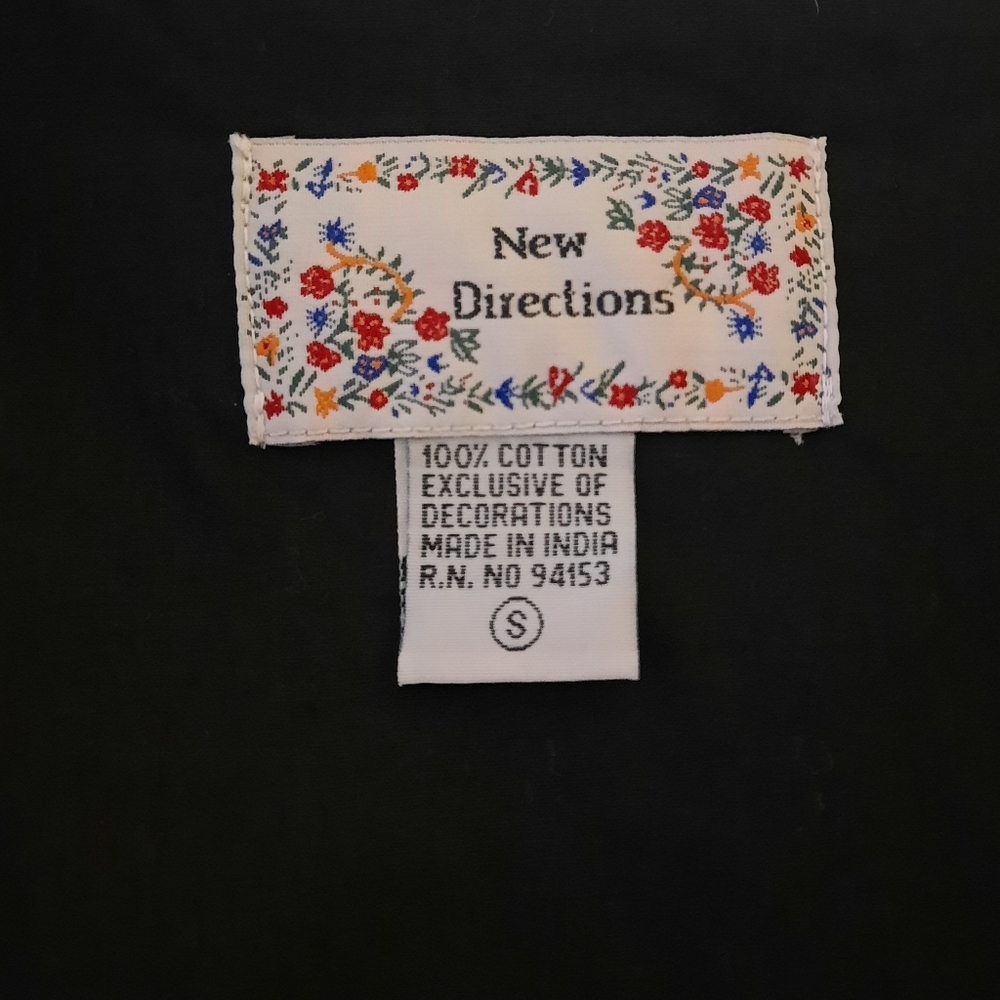 Patchwork Vest Size Small - image 7